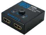 Sewell Direct Ibis - 2x1 or 1x2 HDMI Bi-Directional Switch with HDCP Passthrough 3D and 1080p Support