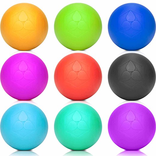 Lio "Lacrosse Ball (6 cm Diameter) many Colors For Massage Trigger Points. Ideal Massage Ball Massage Roller for Specific Treatment of Tension and Hardness as much as the 805044 (Roll): Fascia