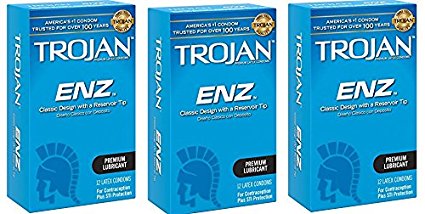 Trojan Condom mfeyCs, ENZ Lubricated 36 Count