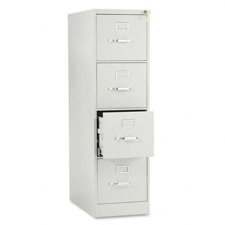 HON 514PQ 510 Series 52 by 25-Inch 4-Drawer Full-Suspension Letter File, Light Gray