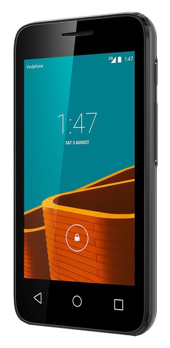 Vodafone Smart First 6 Pay As You Go Handset Smartphone - Black