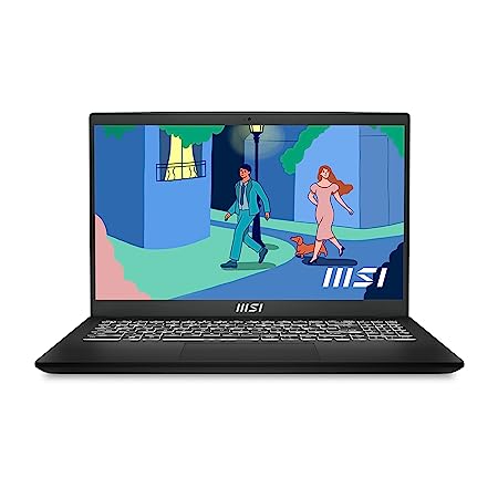 MSI Modern 15, Intel 11th Gen. i3-1115G4, 40CM FHD 60Hz Laptop (8GB/512GB NVMe SSD/Windows 11 Home/Intel UHD Graphics/Classic Black/1.7Kg), B11M-063IN