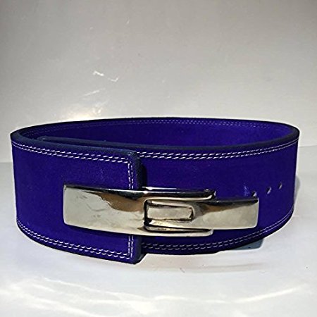 New Omaha Belts Powerlifting Belt with Lever Buckle - Weightlifting - Crossfit (Medium 29-34 In)