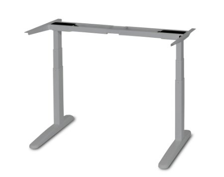 Jarvis Electric Adjustable Height Standing Desk Frame (Gray)