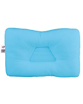 Tri-Core Pillow Full Size Firm Orthopedic Support - Blue