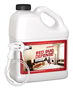Exterminators Choice Bed Bug Defense All Natural Kills & Repels BedBugs, Insect Spray/Home bed bug Repellent & Killer/Spray for Bugs/Bug Repellent, 1 gallon, 128 oz