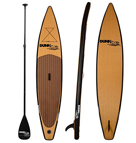 Dunnrite Products Natural Wood Stand up Paddle Board