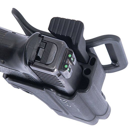 Orpaz Glock Thumb Release Belt Holster 360 Rotation Fits Glock 17/19/22/23/25/26/31/32/34/35
