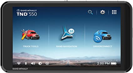 Rand McNally TND550 Truck GPS with a 5" Display and Truck-Specific Points of Interest