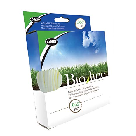 LASER Biodegradable Trimmer Line .065'' x 100' - Round Fits Electric Trimmers