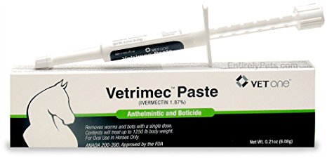 Vetrimec Paste (Ivermectin 1.87%)