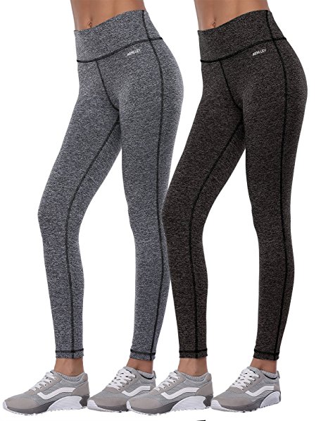 Aenlley Women's Activewear Yoga Pants High Rise Workout Gym Spanx Tights leggings