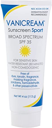 Vanicream SPF 35 Sport Sunscreen 4 oz