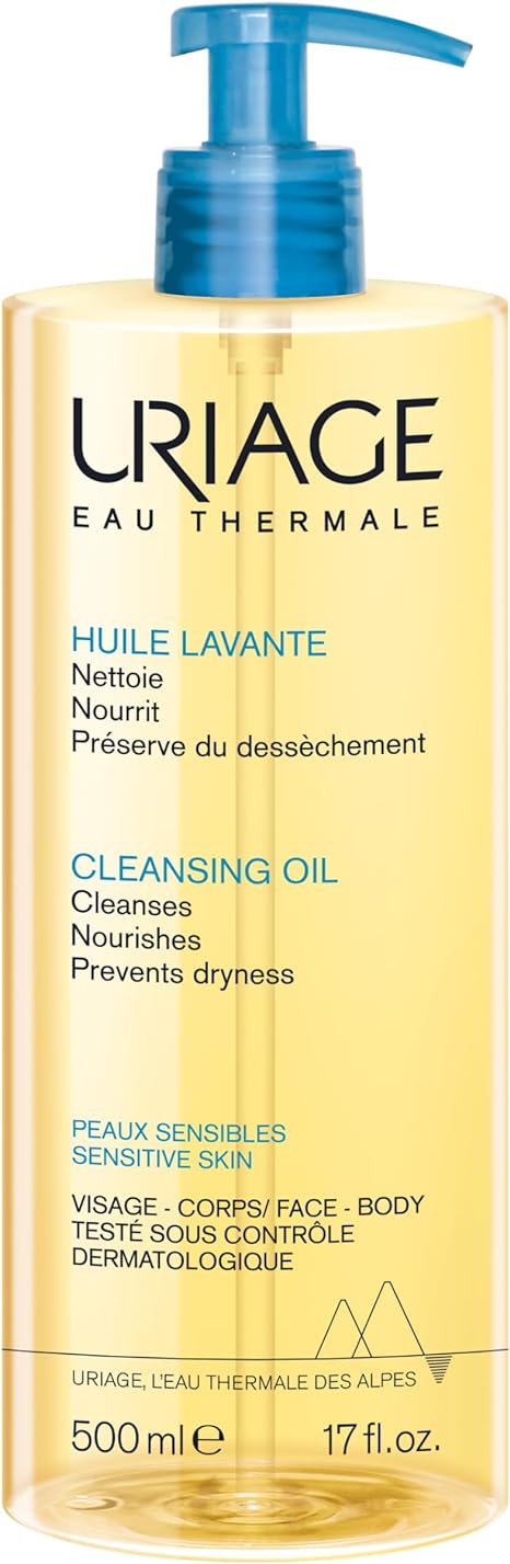 URIAGE - Cleansing Oil - Cleanse, Protect and Nourishes - 500ml