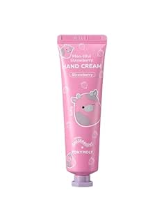 TONYMOLY x Squishmallows Patty Moo-tiful Strawberry Milk Hand Cream - Moisturizing and Soothing, 30ml