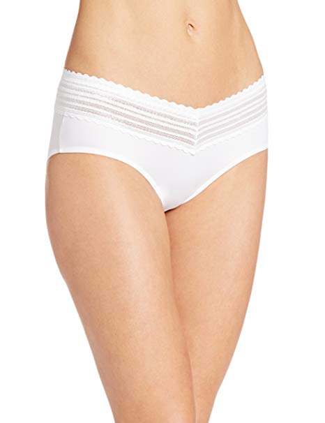 Warner's Women's No Pinches Lace Hipster Panty