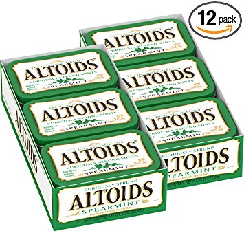 Altoids Spearmint Mints, 1.76 ounce (12 Packs)
