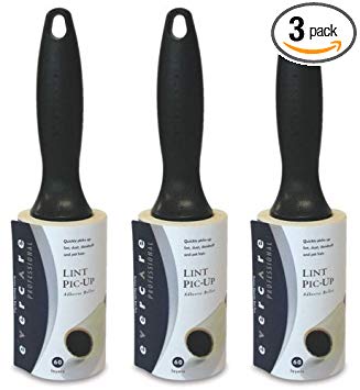 Evercare Professional Lint Pic-Up Roller - Dry Cleaner Grade, 60 Layers (3 Pack)
