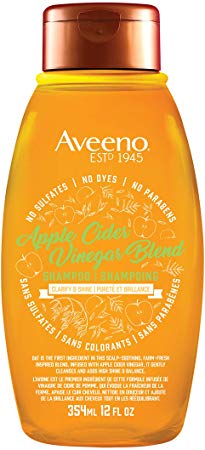 Aveeno Clarify & Shine   Apple Cider Vinegar Shampoo, 358 milliliters