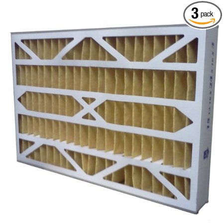 US Home Filter SC60-16X25X3 MERV 11 Air Bear Replacement (Pack of 3), 16" x 25" x 3"