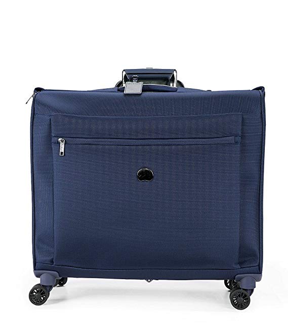 Delsey Luggage Montmartre Spinner Garment Bag Suit or Dress, Navy Blue