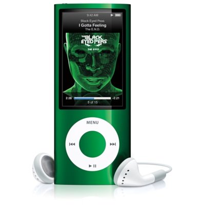 Apple iPod nano 8 GB Green (5th Generation)  (Discontinued by Manufacturer)