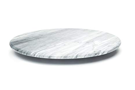 Fox Run 3840 Lazy Susan Turntable, Marble, 12-Inch, White