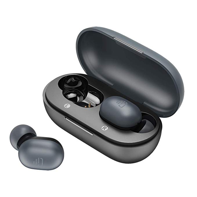 True Wireless Earbuds, Dudios Smart Touch Bluetooth 5.0 in-Ear Headphones, Auto-Pairing with 7.2mm Enhanced Drivers(Built-in Mic, 4 Hours Playtime, IPX5 Sweatproof)