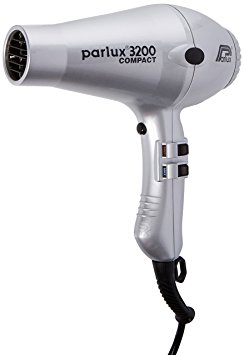 Parlux 3200 Compact Hair Dryer Silver