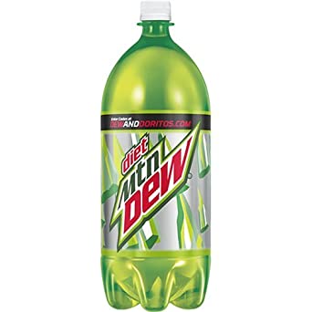 Diet Mountain Dew, 2 Liter Bottle