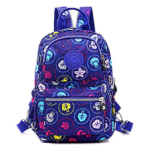 KARRESLY Mini Travel Waterproof Daypack Nylon Cute Junior School Backpack