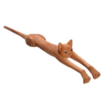 Funny Basswood Cat Back Scratcher - Exclusive From What On Earth