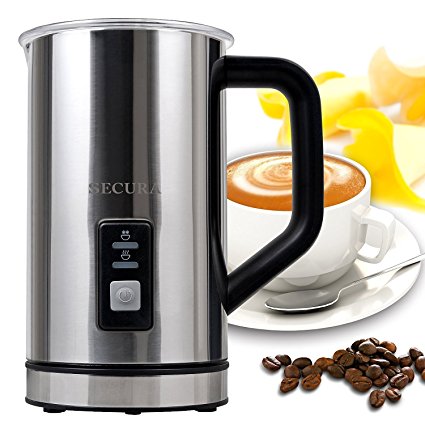 Secura Automatic Electric Milk Frother and Warmer (2 cups)
