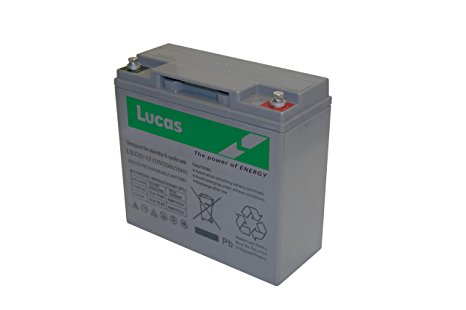 Lucas Golf Battery 22Ah suitable for Hillbilly Electric Trolley