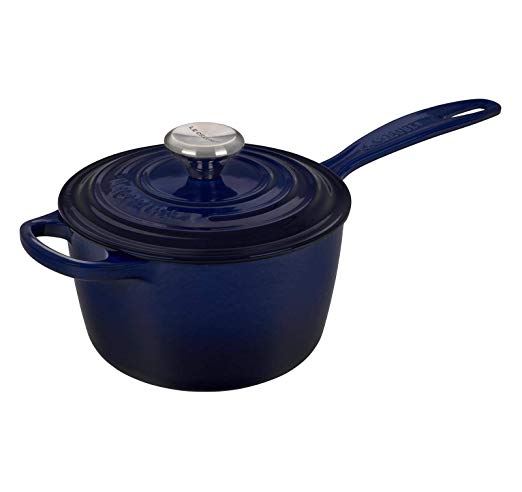 Le Creuset Enameled Cast-iron Saucepan - (1 3/4 QT) Indigo