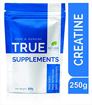 True Supplements Pure Micronised Creatine Monohydrate l 50 Servings l 250g