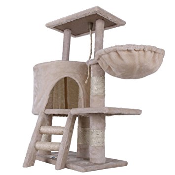 Confidence Pet Deluxe Cat Tree Beige