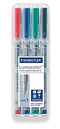 Staedtler Universal pen Lumocolor non-p S 4 Piece (311 WP4)