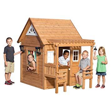 Backyard Discovery Cascade Cedar Playhouse