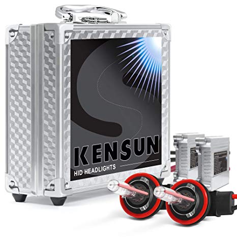 HID Xenon Headlight Optimum Conversion Kit by Kensun, H11, 8000K