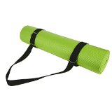 Best Yoga Mat Strap - 100 Premium Cotton Yoga Mat Sling Harness with EZFix D-Rings - Fits all Yoga Mats Guaranteed
