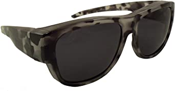 Womens Fit Over Sunglasses in Tortoise Colors by Ideal Eyewear - Wear Over Prescription Glasses - Polarized