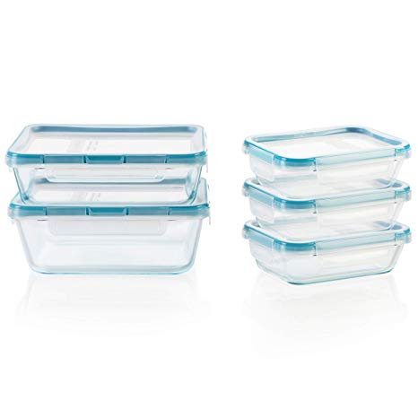 Snapware 1136616 SN TS 10pc Rectangle Set, 10 pieces, None