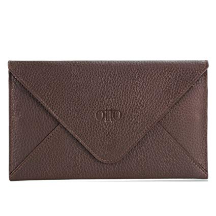 Otto Genuine Leather Wallet - Multiple Slots Money, ID, Cards, Smartphone, RFID Blocking - Unisex