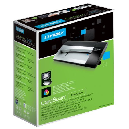 DYMO  CardScan v9 Executive Business Card Scanner and Contact Management System for PC or Mac (1760686)