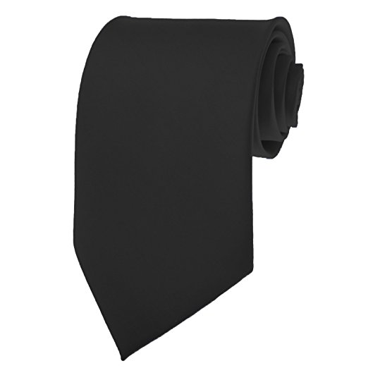 Solid Color Ties - Multiple Colors - Classic 3.5" width by K. Alexander