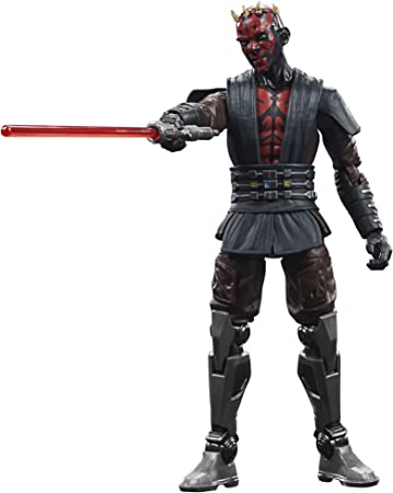 Star Wars The Black Series Darth Maul Toy 6-Inch-Scale The Clone Wars Collectible Action Figure, Toys for Kids Ages 4 and Up