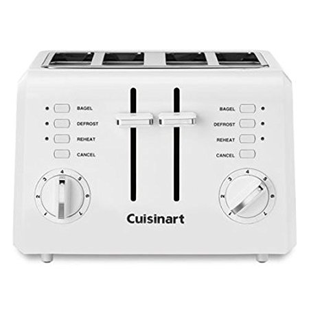 Cuisinart CPT-142 Compact 4-Slice Toaster, White