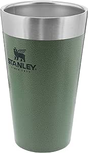 Stanley Adventure Stacking Beer Pint 0.47L - Termo Mantiene la Cerveza Fría 4 horas - Jarra Cerveza Acero Inoxidable - Aislamiento al Vacío de Doble Pared - Apta Para Lavavajillas