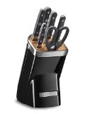 KitchenAid KKFMA07OB Professional Series 7 Piece Cutlery Set Onyx Black
